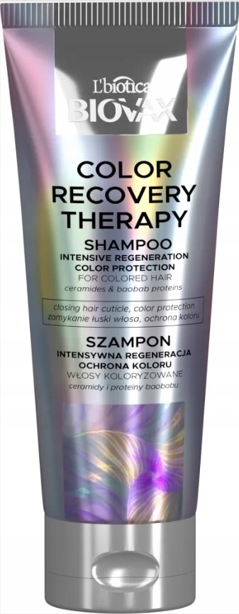 lbiotica colour odżywczo-witalizujący szampon do włosów utrwalający kolor
