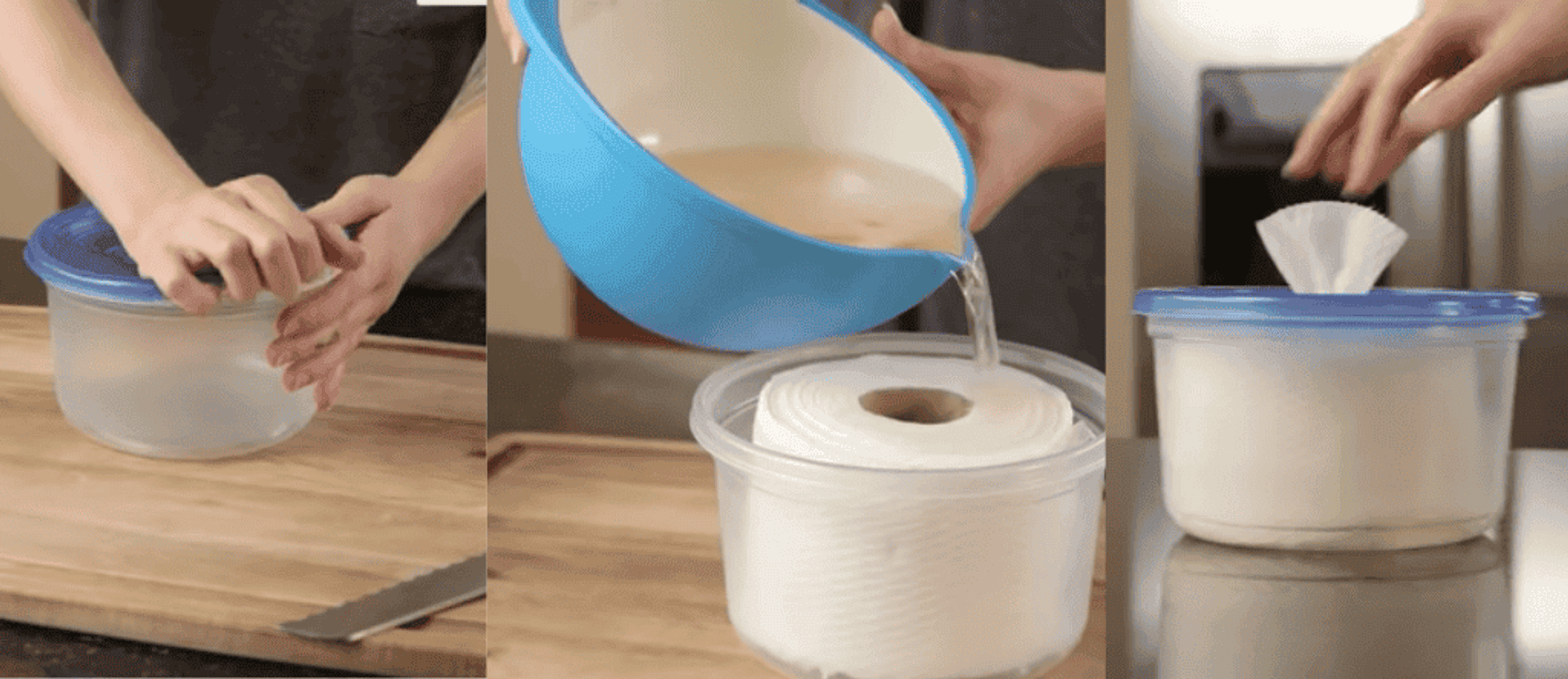 jak zrobić domowe chusteczki nawilżane dla dzieci