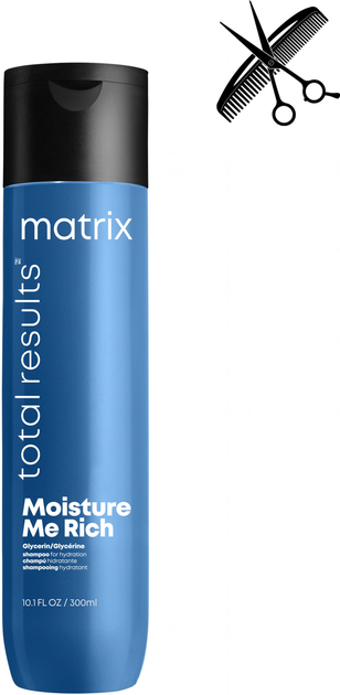 matrix total results moisture me rich szampon nawilżający 300ml