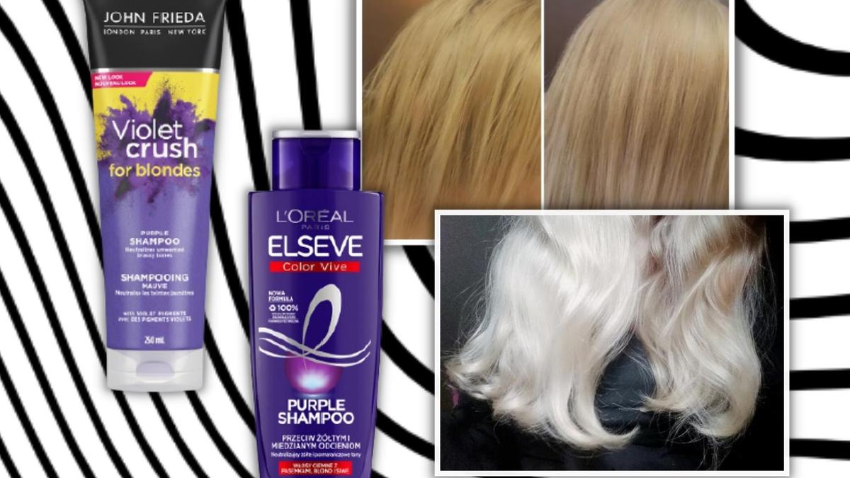 szampon do włosów rozjaśnianych fioletowy