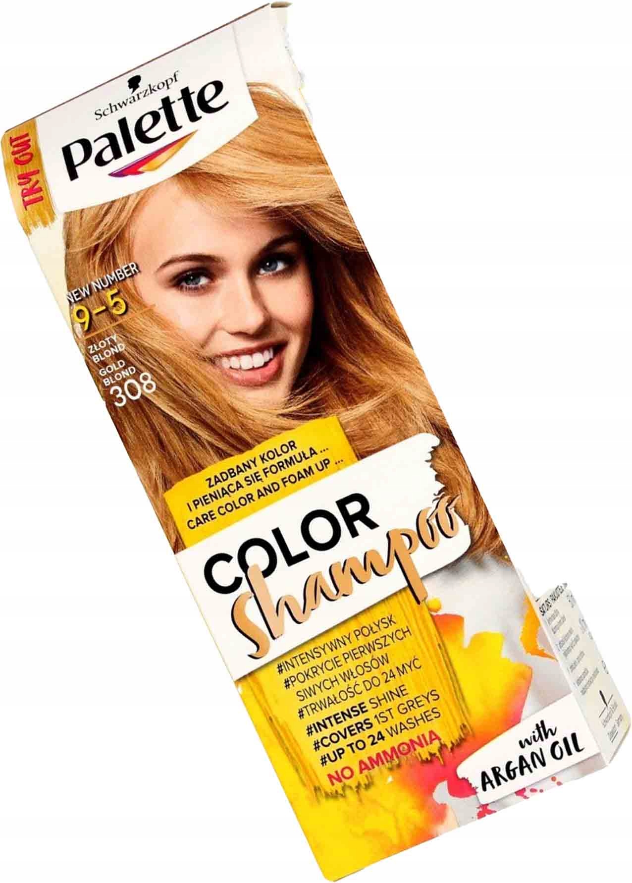 szampon koloryzujący na blond żółty
