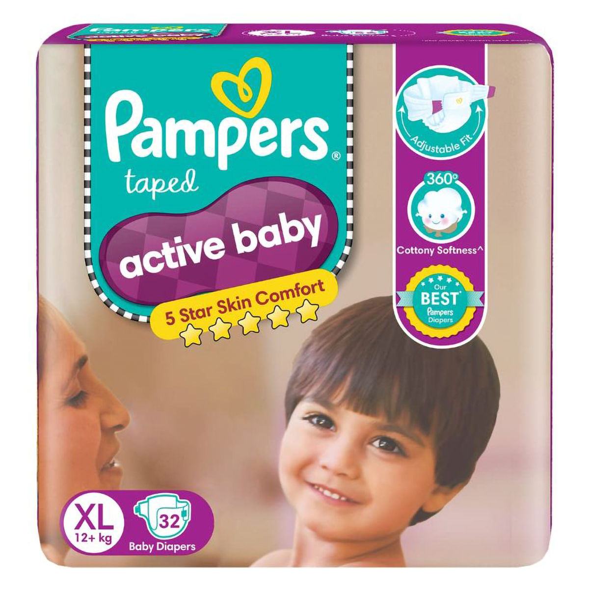 pampers active baby zl