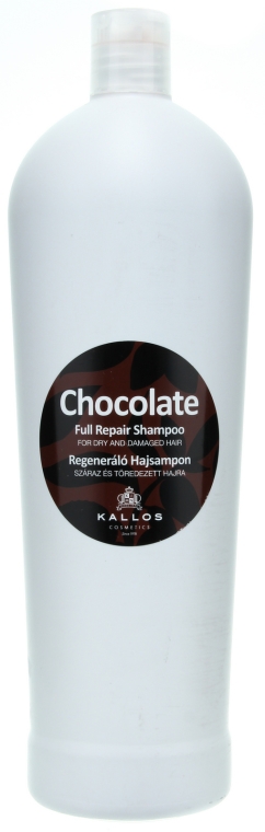 kallos szampon regenerujący chocolate wizaz