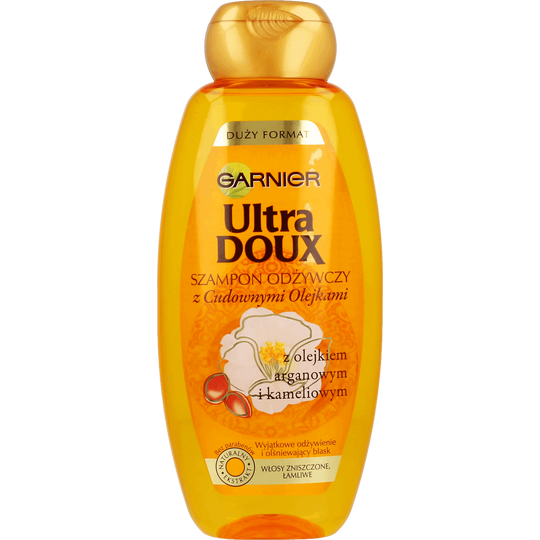garnier ultra doux szampon odżywczy z cudownymi