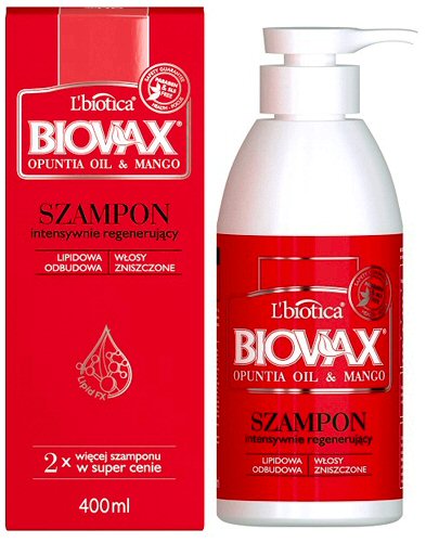 szampon biovax opuncja mango