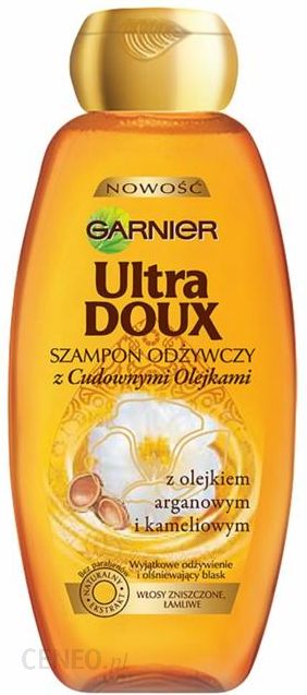 garnier ultra doux szampon odżywczy z cudownymi