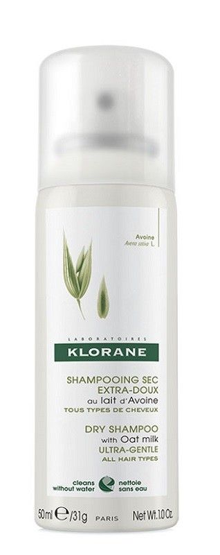 klorane suchy szampon owies