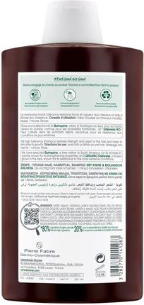 szampon klorane z chininą 400 ml ceneo
